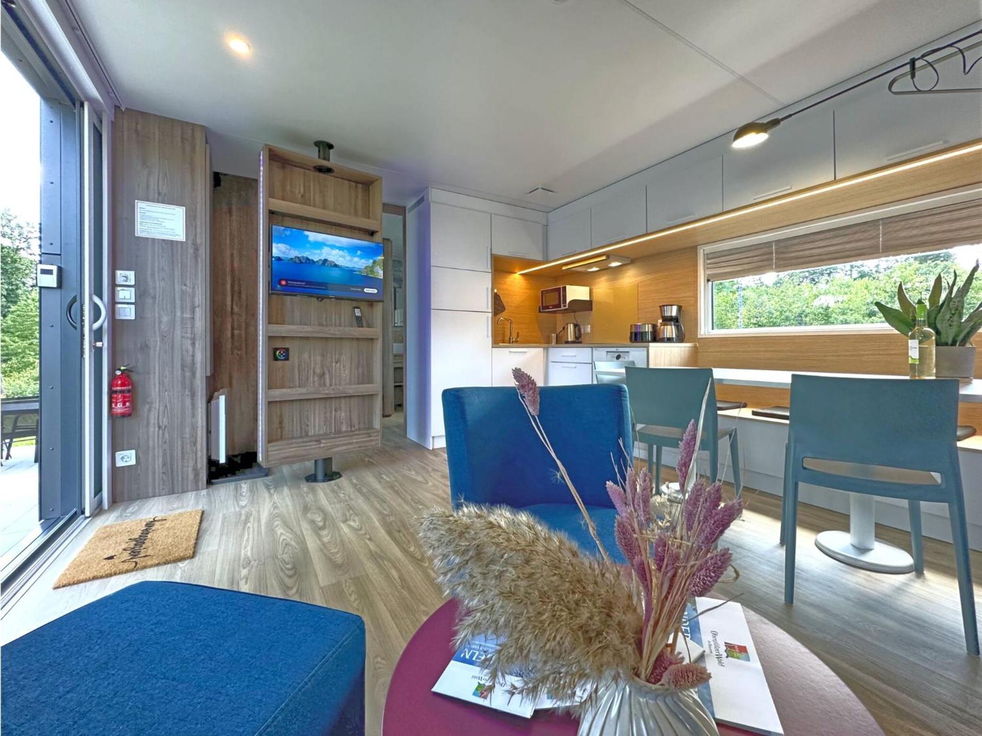 Feriendorf Seeblick - Tinyhouse Direkt Am See نينبورغ فورم والد المظهر الخارجي الصورة